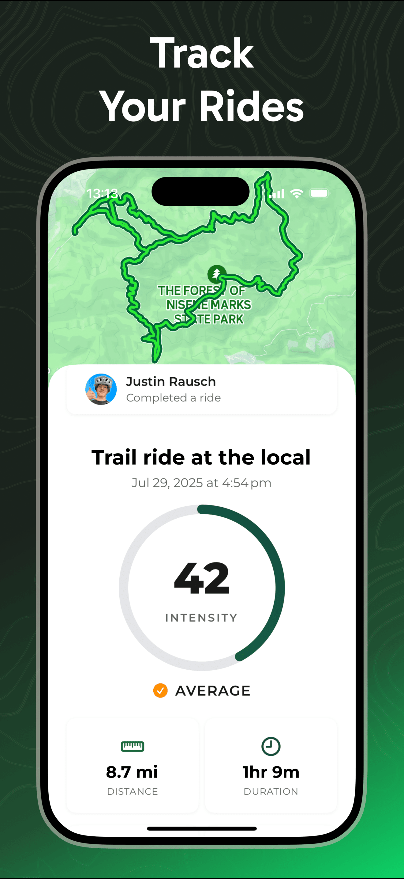 RidePal Ride Tracking
